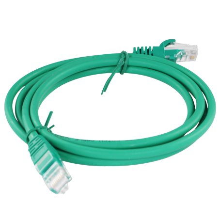 Патч-корд U/UTP Rexant CAT 5e, RJ45-RJ45, 26AWG, ZH нг(А)-HF, зеленый, 1,5 м