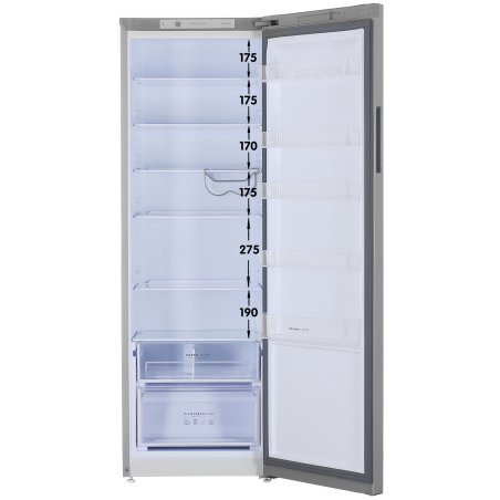 Холодильник Бирюса Б-C6143 серебристый однокамерный объем 370л, капельная система