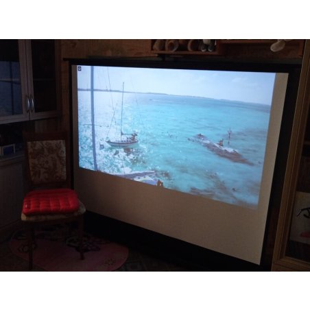 Экран Cactus 102x180см FloorCompactExpert CS-PSFLCE-180X102 16:9 напольный рулонный