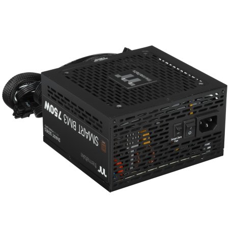 Блок питания Thermaltake Smart BM3 (PS-SPD-0750MNFABE-3), 750Вт, 80 PLUS Bronze, 120мм, модульный, черный
