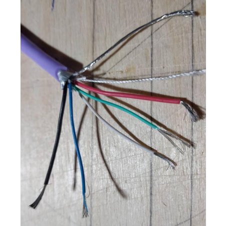 Кабель QUMO 32961 USB-A на Type-C, силиконовый, 1м, 3A, 18W (фиолетовый)