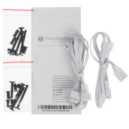 Комплект вентиляторов для корпуса Thermaltake CT120 (2 шт.) черный, 120 мм, 2000 об/мин, 25.8 дБ, 4 pin