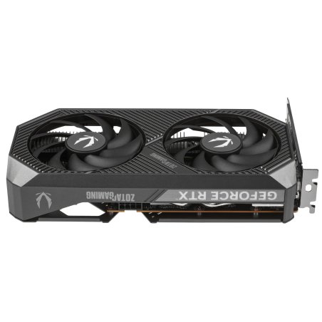 Видеокарта Zotac GAMING GeForce RTX 5050 TWIN EDGE OC WHITE ED, NVIDIA RTX 5050, 8 ГБ GDDR6, 128 бит, PCI-e 5.0, 1xHDMI, 3xDP, 2602 МГц