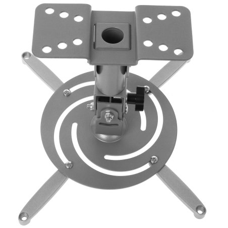 Кронштейн для проектора Cactus CS-VM-PR04-AL серебристый макс.10кг настенный и потолочный поворот и наклон