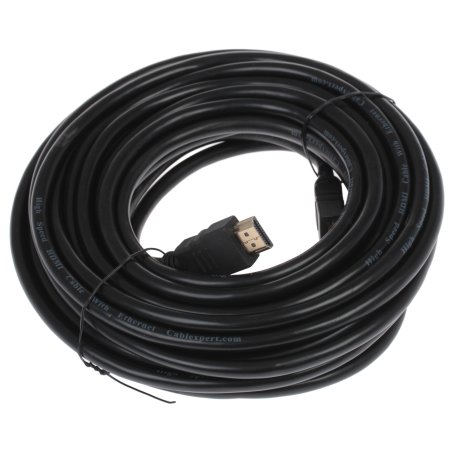 Кабель Cablexpert HDMI CC-HDMI4-10M, 19M/19M, v2.0, медь, позол.разъемы, экран, 10м, черный, пакет