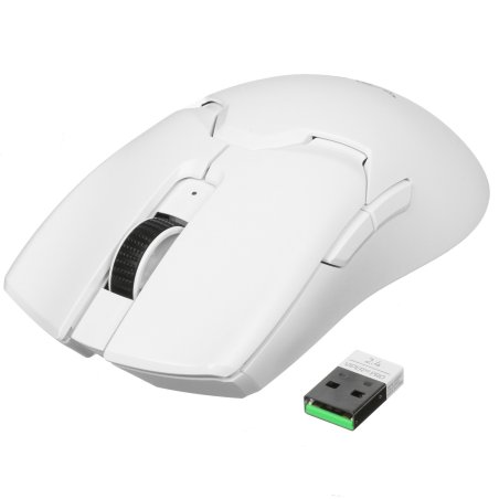Мышь беспроводная/проводная Razer Viper V2 Pro белый, 30000 dpi, радиоканал, USB, кнопки - 5