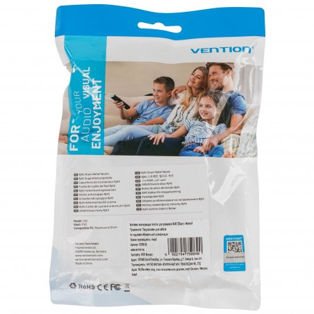 Колпачки изолирующие Vention IODY0-50 для разъемов RJ-45 (50 шт.) - Желтый