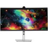 Монитор 34" Dell P3424WEB IPS 3440x1440, 60 Гц, 5 мс, 21:9, 300 кд/м2, 1xHDMI, 1хDP, 2хUSB-C, RJ-45, 1x3.5 мм, черный/серебристый