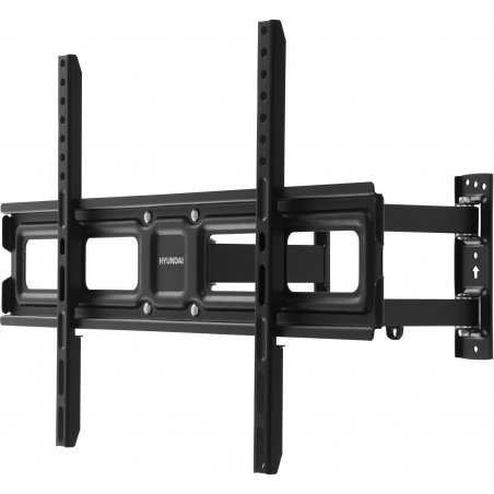 Кронштейн для телевизора Hyundai GL-N4 черный 32"-75" макс.40кг настенный поворотно-выдвижной и наклонный