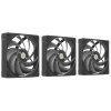 Вентилятор Thermaltake Toughfan EX14 Pro реверсивный 140x140x25mm черный 4-pin 31.6-34.1dB Ret (CL-F172-PL14BL-A)