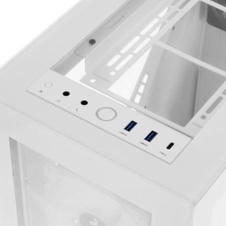 Компьютерный корпус Thermaltake Divider 500 TG Snow ARGb CA-1T4-00M6WN-01 White/Win/SPCC/Tempered Glass*4/120мм ARGb Fan*3/120мм Standard Fan*1 (527897)