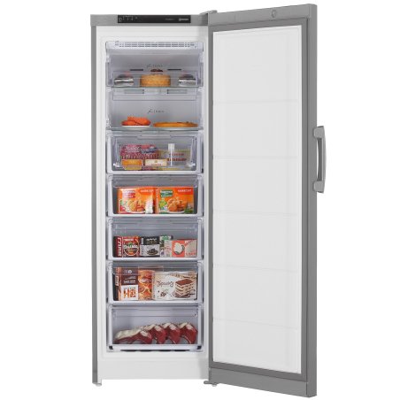 Морозильная камера Indesit DFZ 5175 G серебристый, 250л, 5 ящиков