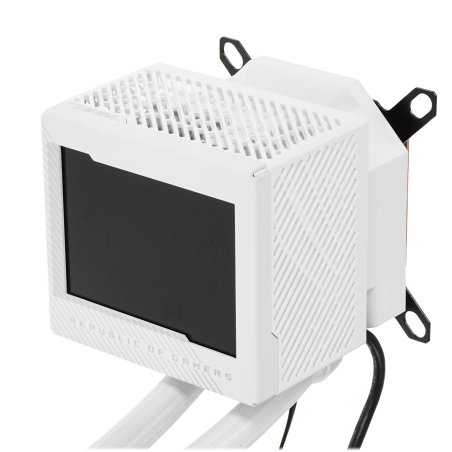 Жидкостная система охлаждения ASUS ROG RYUJIN III 360 ARGb EXTREME WHT 90RC0132-M0EAY0 белый 120мм алюминий+медь 2800rpm 36db 4-pin 305W