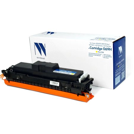 Картридж лазерный NVPrint совместимый NV-069H Yellow для Canon iSENSYS LBP673Cdw/MF750C/MF752Cdw/MF754Cdw (5500k)