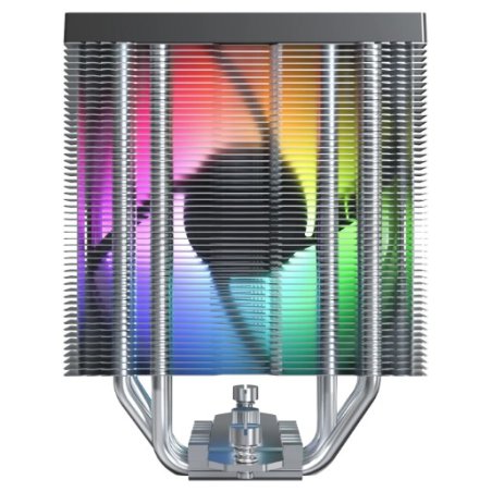 Устройство охлаждения(кулер) Montech NX400 ARGb Soc-AM5/AM4/1200/1700/1851 черный 4-pin 34.17dB Al+Cu 220W Ret (NX400ARGbBK)