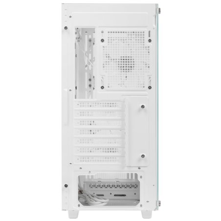 Компьютерный корпус Deepcool CC560 MESH V2 WH без БП, боковое окно (закаленное стекло), 3x120мм ARGb LED вентилятор спереди и 1x120мм ARGb LED вентилятор сзади, белый, ATX