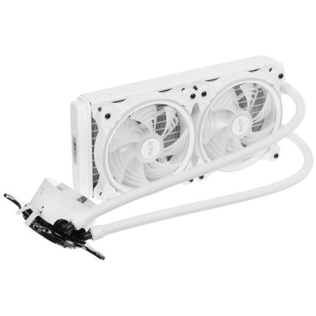 Жидкостная система охлаждения XPG Levante X 240, белый 120мм алюминий+медь 2000rpm 18.17db 4-pin 250W