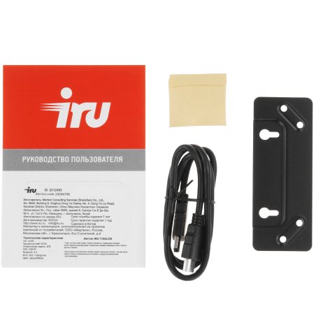 Мини ПК IRU 110ALCN N100 (0.8) 8Gb SSD256Gb UHDG noOS GbitEth WiFi BT черный (2012483)