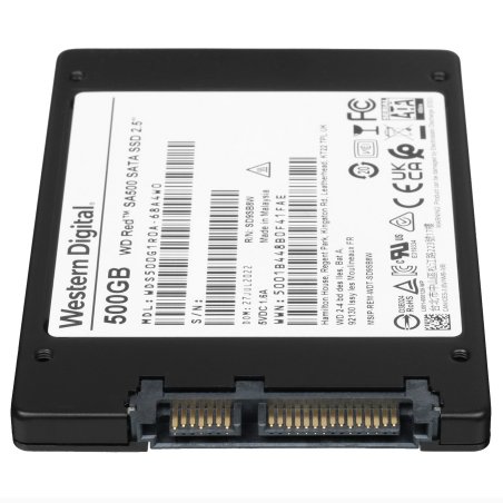 Накопитель SSD WD Red SA500 WDS500G1R0A, 500Gb, SATA III, 2.5", R/W 560/530