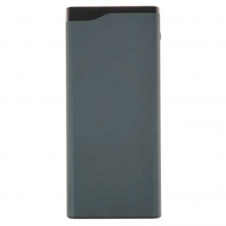 Портативный аккумулятор OLMIO QL-20, 20000mAh, 22.5W, QuickCharge3.0/PowerDelivery, LCD, серый