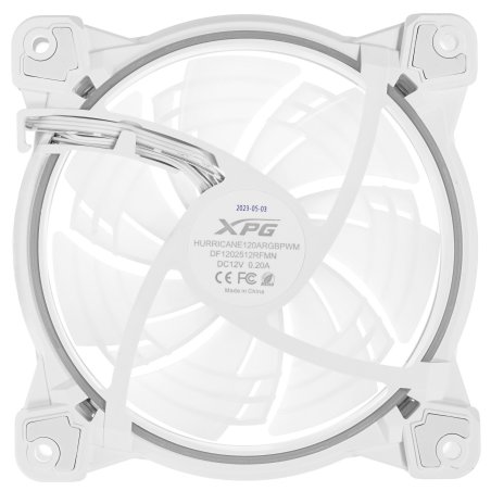 Вентилятор для корпуса ADATA XPG HURRICANE 120 PWM ARGb черный, 120 мм, пластик, 2000 об/мин, 18.17 дБ, 4 pin