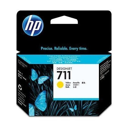 Картридж струйный HP №711 CZ132A желтый для HP DJ T120/T520 (29мл)