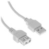 Кабель удлинит. USB2.0 Cablexpert CC-USB2-AMAF-15-N, AM/AF, медь, 4.5м, пакет