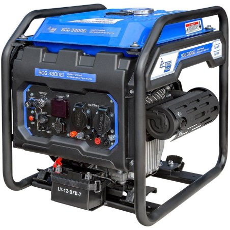 Электрогенератор бензиновый инверторный ТСС SGG 3800Ei, 3.6 кВт, 74 дБ, 34 кг