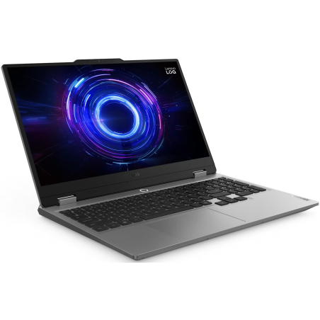Ноутбук Lenovo LOQ 15IRX10 серый Core i5 13450HX 16Gb SSD 512Gb NVIDIA GeForce RTX 5050 8Gb 15.6" IPS FHD (1920x1080) без ОС WiFi BT Cam