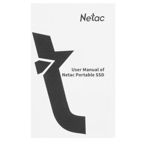 Внешний SSD Netac Z7S, 960 Gb, USB 3.2 Gen 2 Type-C, R/W 550/480, черный