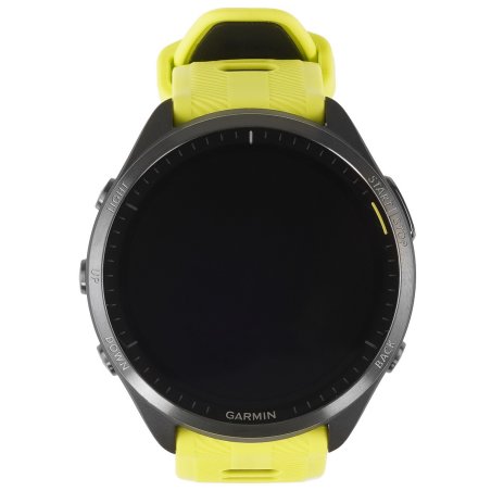 Смарт-часы Garmin Forerunner 965 черный, желто-черный ремешок 47мм