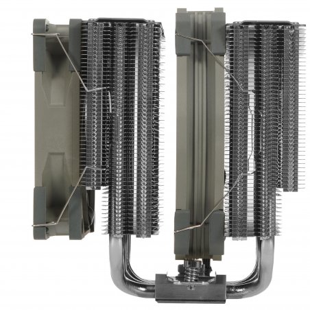 Устройство охлаждения(кулер) Thermalright Frost Commander 140, Soc-AM5/AM4/1151/1200/2066/2011/1700 серый 4-pin 29.6dB Al+Cu 1000gr Ret (FC-140)