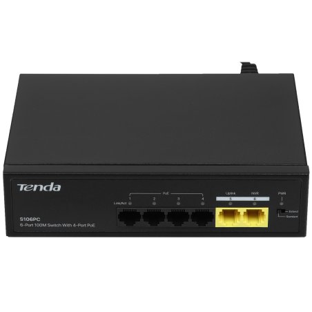 Коммутатор Tenda S106PC 6PORT 100M