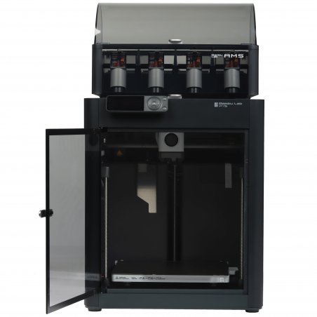 Принтер 3D Bambu Lab P1 S Combo 256x256x256мм ABS;PLA;PETG;Flex;ASA;PC;PET;TPU