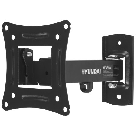 Кронштейн для телевизора Hyundai GL-R3 черный 10"-27" макс.15кг настенный поворот и наклон