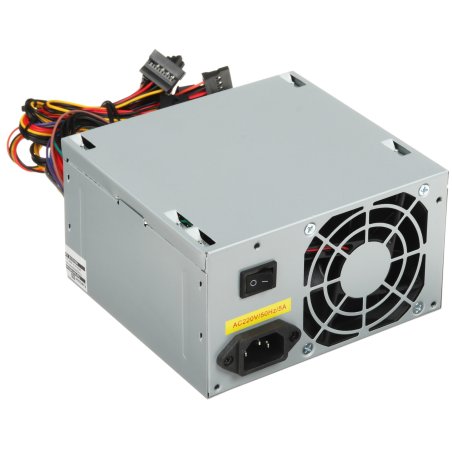 Блок питания ExeGate CP600 (EX292144RUS), 600Вт, 80мм, серебряный