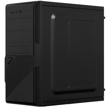 Компьютерный корпус ExeGate EX284022RUS Minitower BA-201 Black, mATX, (без БП), 2*USB, Audio
