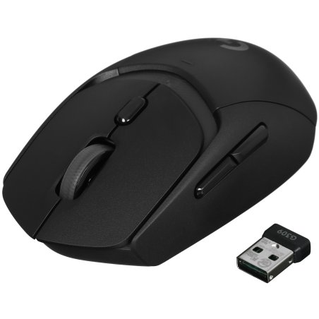 Мышь беспроводная Logitech G309 Lightspeed черный, 25600 dpi, радиоканал, Bluetooth, USB, кнопки - 6