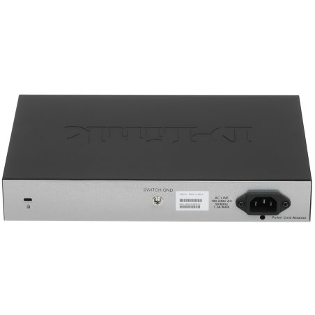Коммутатор управляемый D-Link DGS-1210-10P/ME 2 уровня с 8 портами 10/100/1000Base-T с поддержкой PoE и 2 портами 1000Base-X SFP