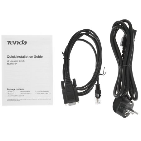 Коммутатор Tenda TEG3328F 24PORT 1000M 4SFP