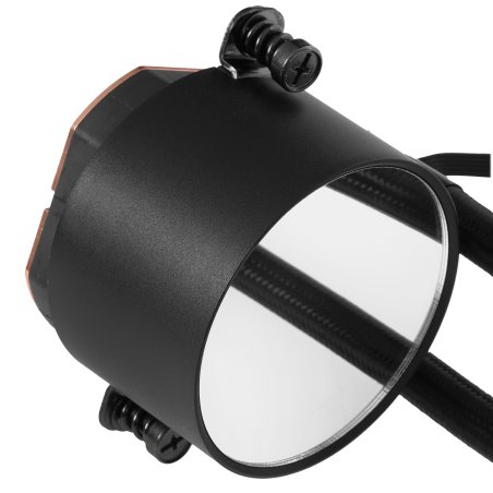 Система водяного охлаждения PcCooler DA240 BK ARGb Soc-AM5/AM4/1200/1700/1851 черный 4-pin Al+Cu 270W Ret (DA240-BKAWXX-GL)