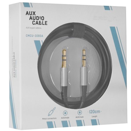 Кабель Crown USB - microUSB/USB Type-C/Lightning CMCU-3182 черный