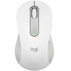 Мышь беспроводная Logitech Signature M650 L белый, 4000 dpi, радиоканал, Bluetooth, USB, кнопки - 5