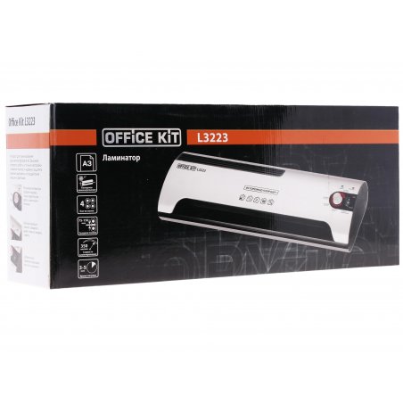 Ламинатор Office Kit L3223, 4 вала, A3, 150мкм, 350 мм/мин