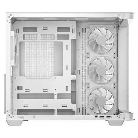 Корпус DeepCool CG530U 4F White, Midi-Tower, белый, 4 x 120 мм