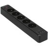 Сетевой фильтр QUMO Power Bar 5SP4U (P-0005), черный