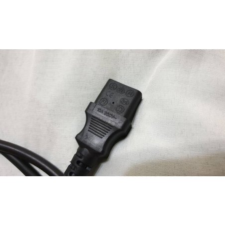 Кабель питания Cablexpert PC-186-1-3M, 3м, Schuko- C13, 3x1кв.мм, черный, с заземлением, пакет