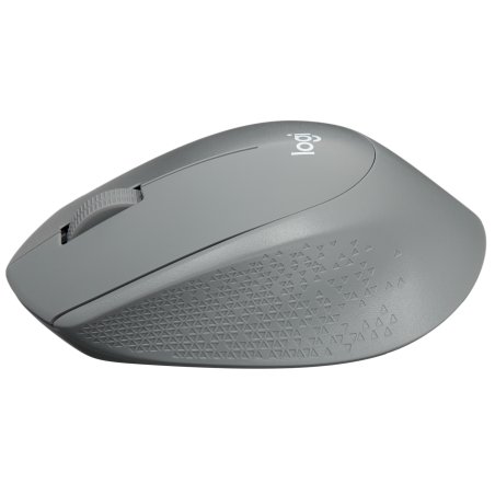 Мышь беспроводная Logitech M280 серый, 1000 dpi, радиоканал, USB, кнопки - 3