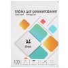 Пленка для ламинирования Heleos 60мкм A4 (100шт) глянцевая216x303мм LPA4-60