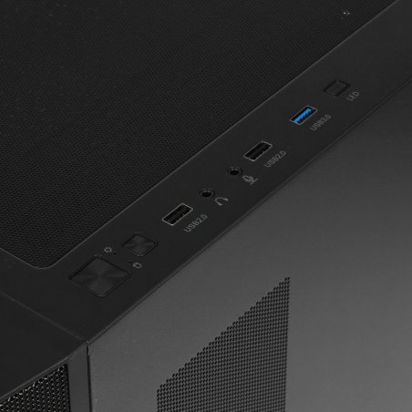 Компьютерный корпус 1STPLAYER PROSTATION 8 MAX/ATX, 13x3.5", 2x2.5"/4x120мм fans/PS8MX-BK-4F